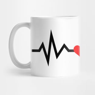 Love Heartbeat Mug